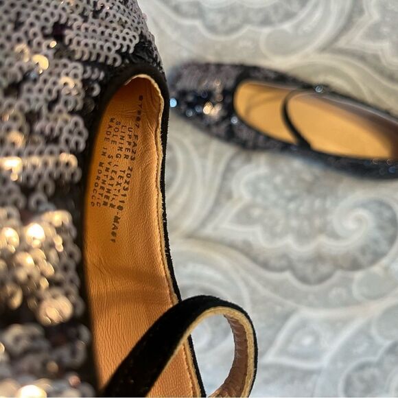 J.Crew Anya Mary Jane flats in sequin - Picture 4 of 5